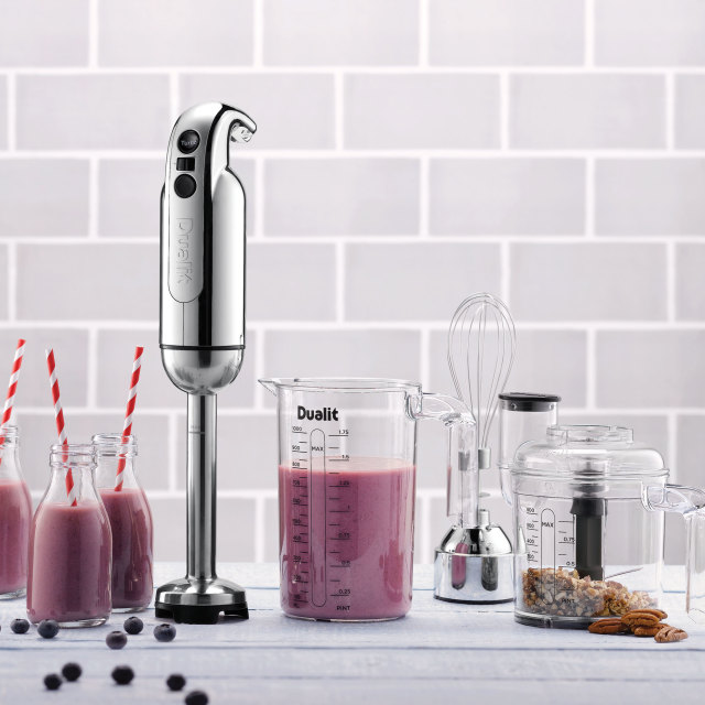 Dualit Stainless Steel 750W Stick Blender Set