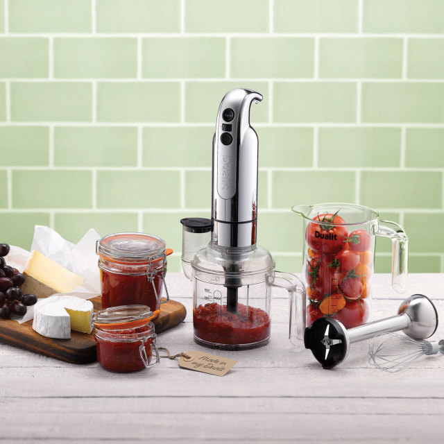 Dualit Stainless Steel 750W Stick Blender Set
