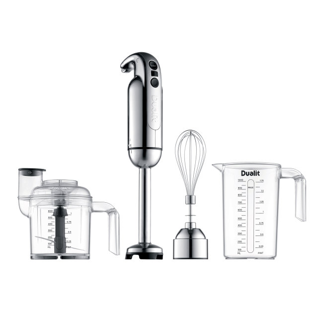 Dualit Stainless Steel 750W Stick Blender Set