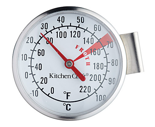 KitchenCraft Stainless Steel Milk Frothing Thermometer