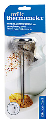 KitchenCraft Stainless Steel Milk Frothing Thermometer
