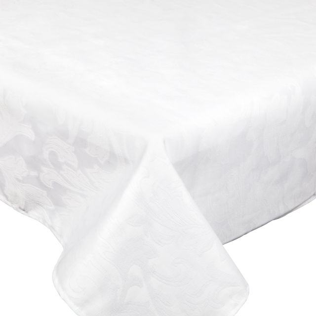 DSA Paloma Jacquard Damask Rectangular Tablecloth