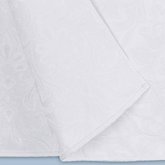 Detail image of DSA Paloma Jacquard Damask Rectangular Tablecloth