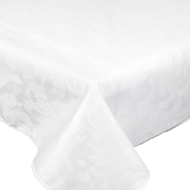 DSA Paloma Jacquard Damask Rectangular Tablecloth