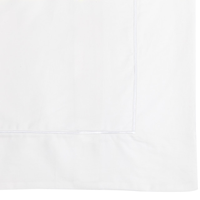 Linen Drawer White Egyptian Cotton Duvet Cover, 400 Thread Count