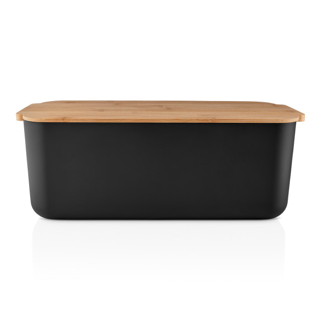 Eva Solo Bread Bin - Black front view