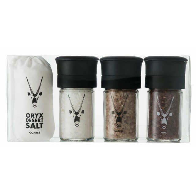 Oryx Desert Salt 4Up Salt Gift Set, Set of 4