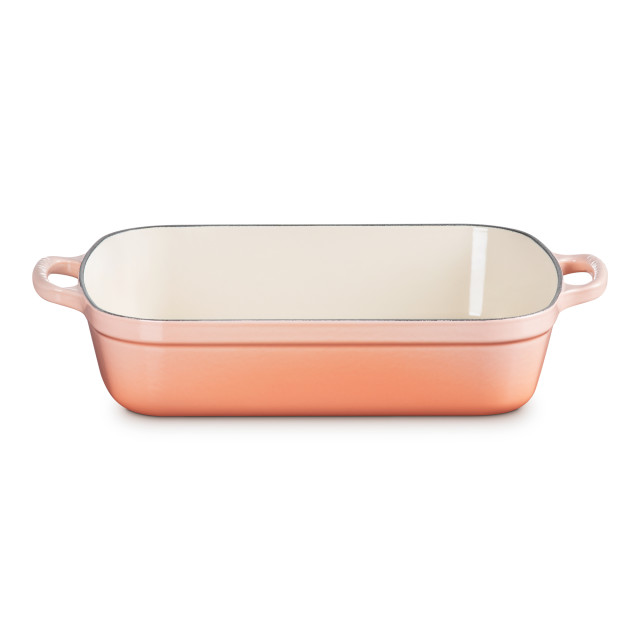 Le Creuset Peche Signature Cast Iron Roaster, 33cm