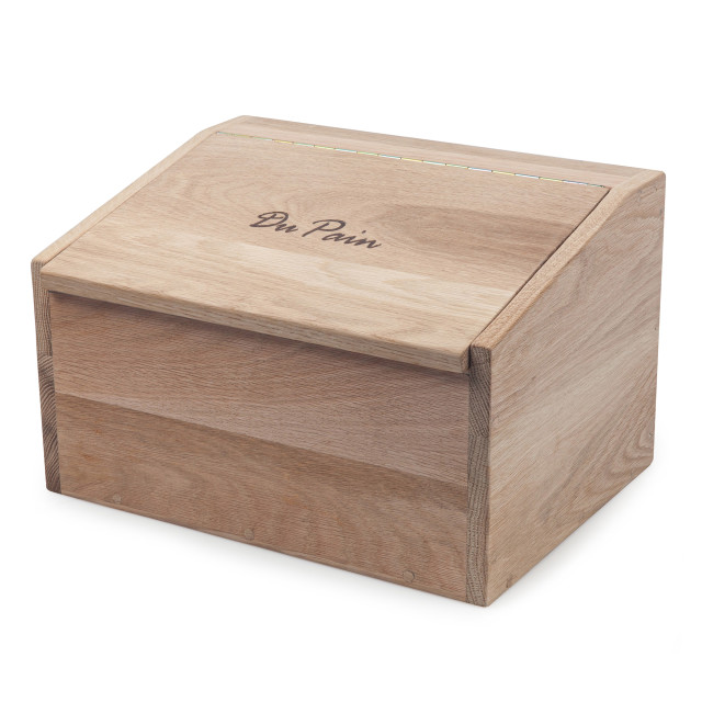 Pack Shot image of Laid Back Company Oak Du Pain Bread Bin