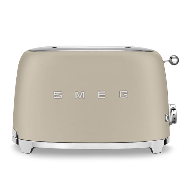 Smeg Retro 2-Slice Toaster, 950W - Moonlight Matt
