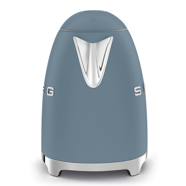 Smeg Retro Cordless Kettle, 1.7L - Storm Blue Matt angle