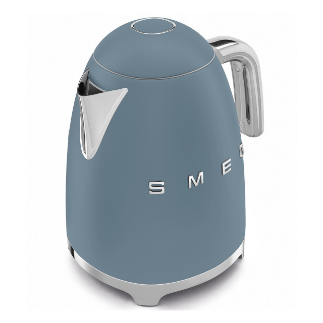 Smeg Retro Cordless Kettle, 1.7L - Storm Blue Matt
