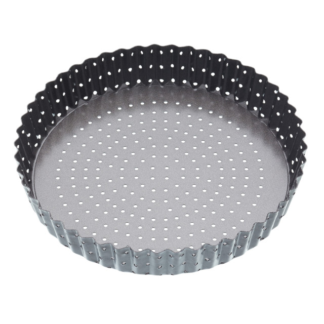 Pack Shot image of MasterClass Crusty Bake Non-Stick Fluted Round Quiche Tin