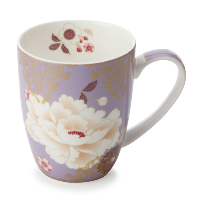 Maxwell & Williams Kimono Mug, 400ml Lilac
