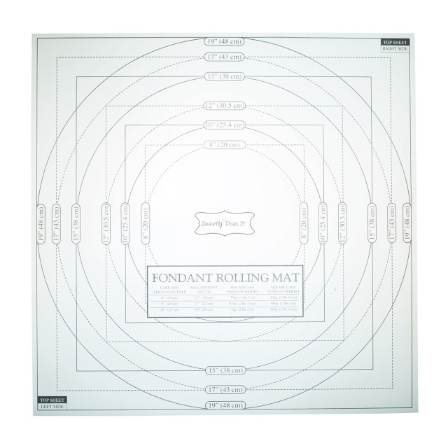 Sweetly Does It Icing Mat, 50cm