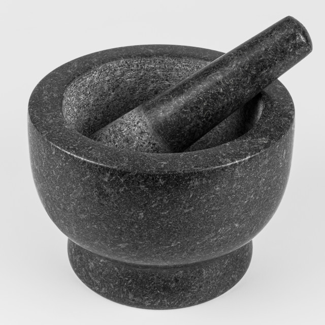 Pack Shot image of Yuppiechef Granite Pestle & Mortar, 17cm