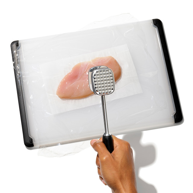 OXO Good Grips Meat Tenderiser Product In Use