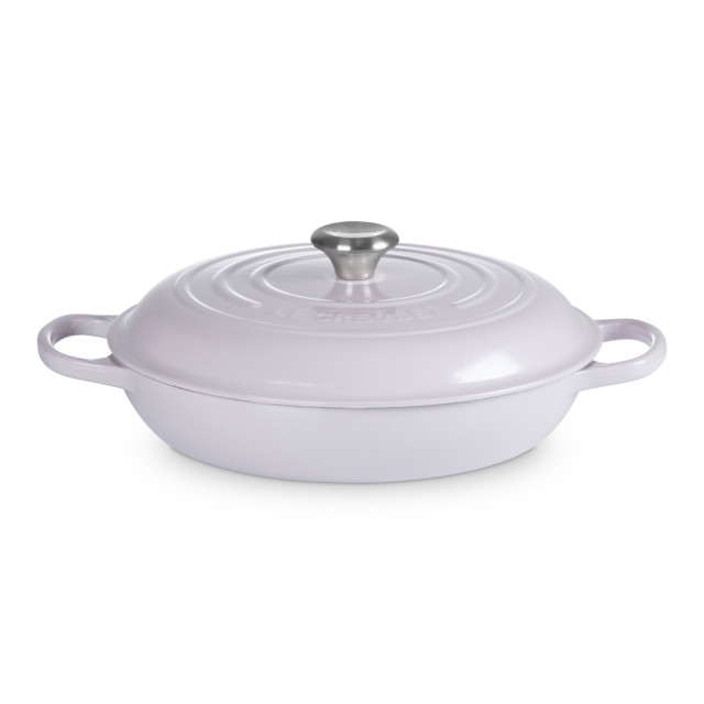 Le Creuset Signature 3.5 Litre Shallow Casserole, 30cm - Shallot