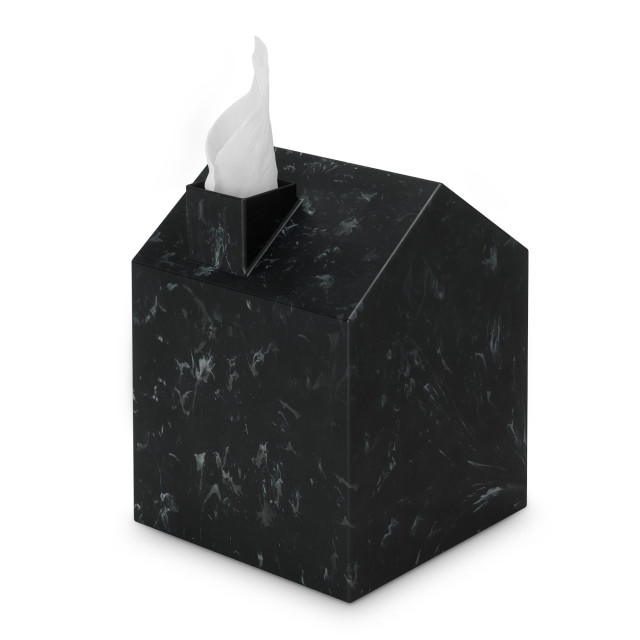 Umbra Casa Tissue Box - Ocean Black