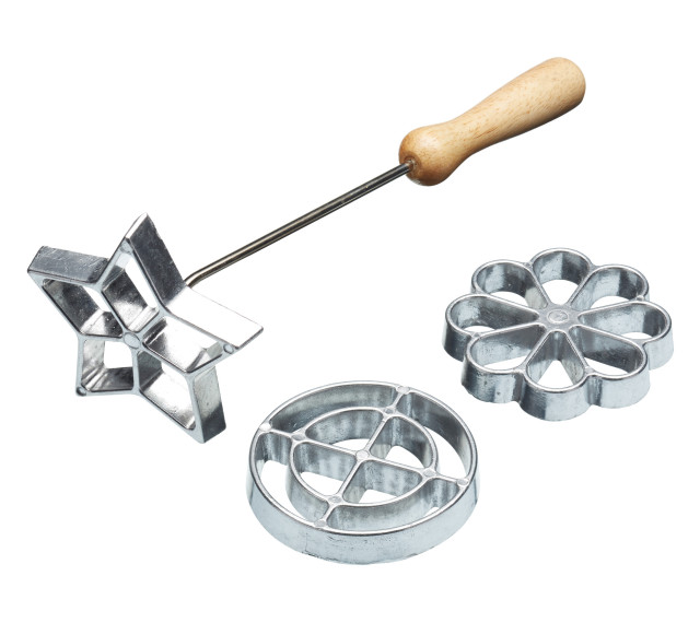 KitchenCraft Home Made Swedish Rosette Iron Set