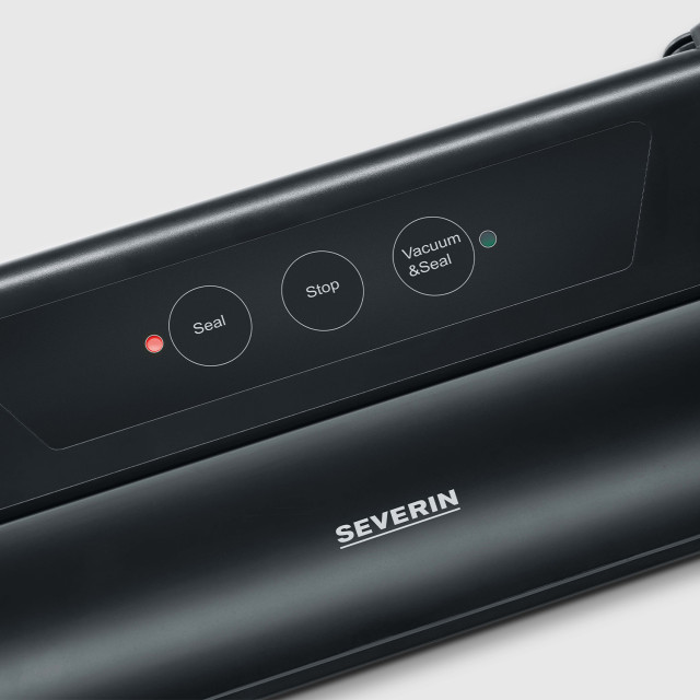 Severin Vacuum Sealer dial close up