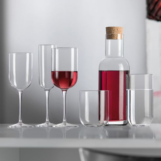 Luigi Bormioli Sublime Carafe with Cork Stopper, 1L
