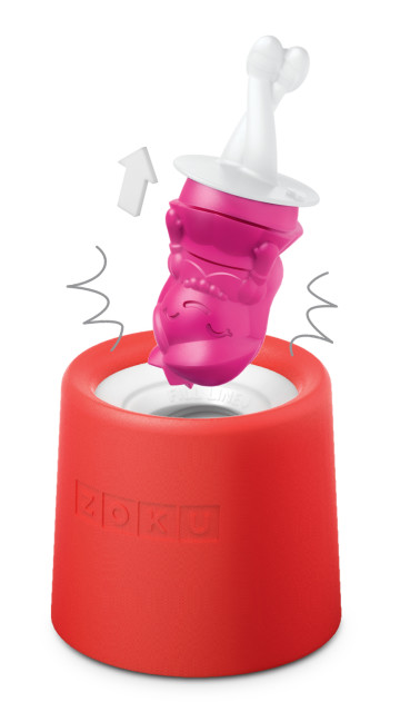 Zoku Character Slow Pop Freezer Mould, Single