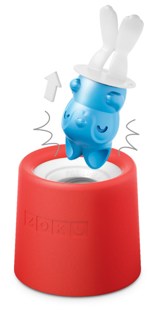 Zoku Character Slow Pop Freezer Mould, Single