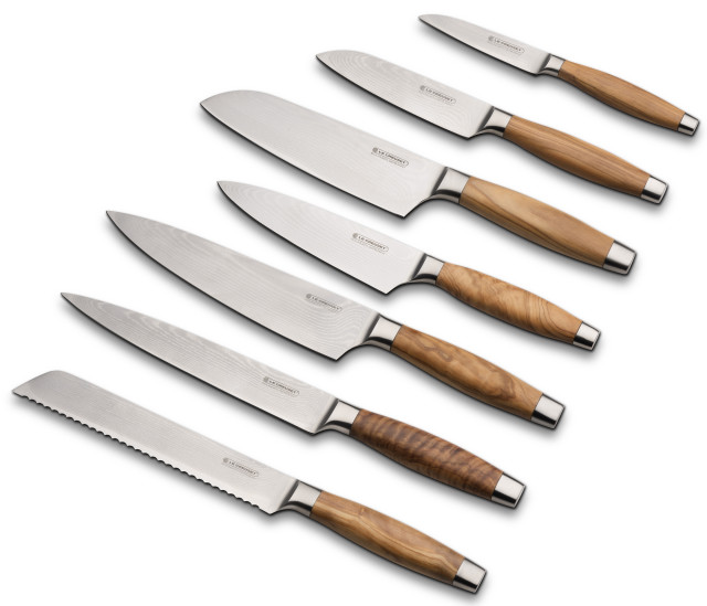 Le Creuset Olive Wood Handle Chef's Knife, 20cm