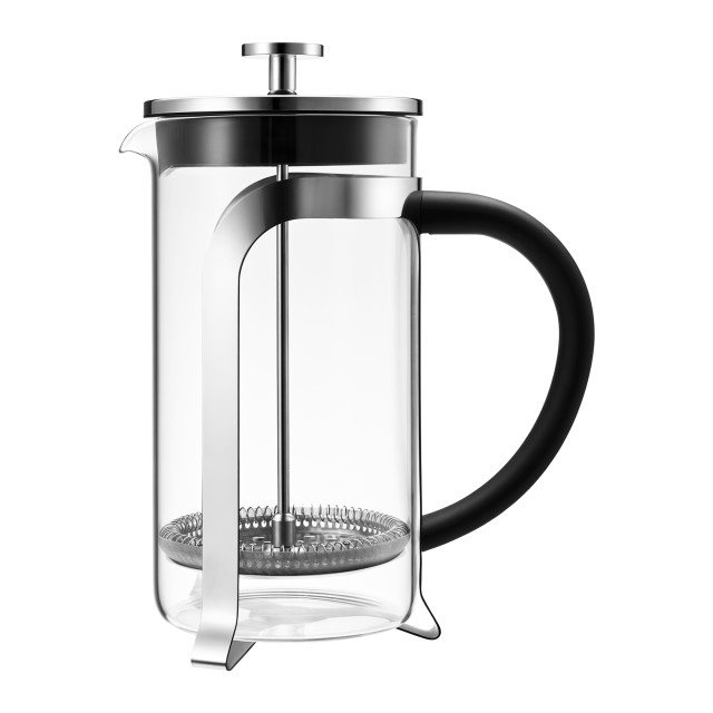 Regent Coffee Plunger with Chrome Frame - 8 Cup