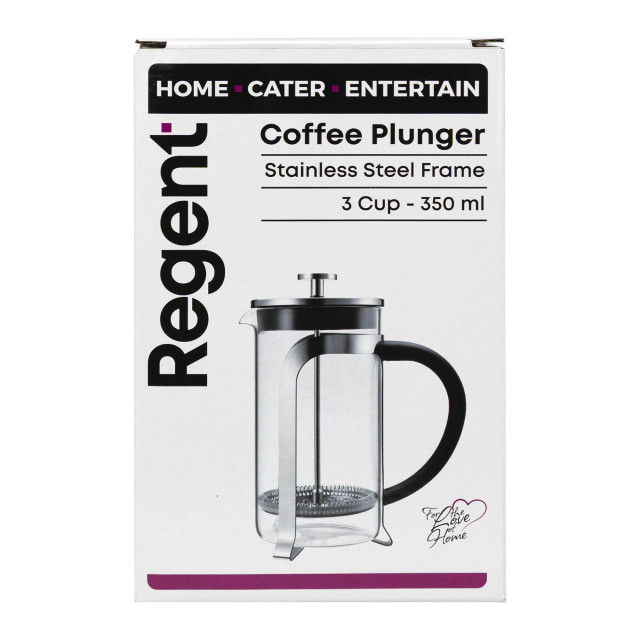 Regent Coffee Plunger with Chrome Frame