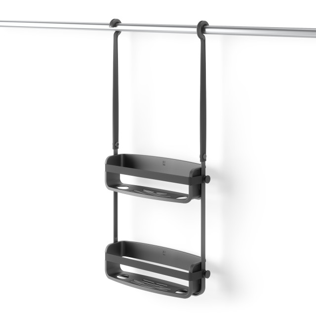 Umbra Flex Shower Caddy - Black Detail Image