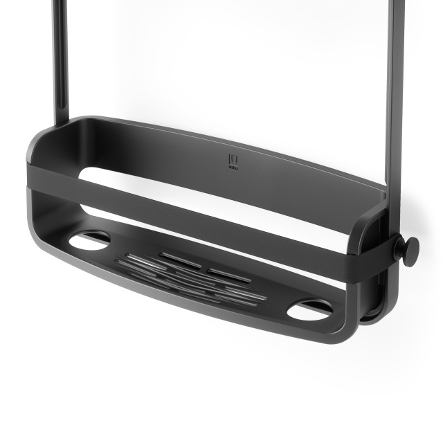 Umbra Flex Shower Caddy - Black Detail of Rack