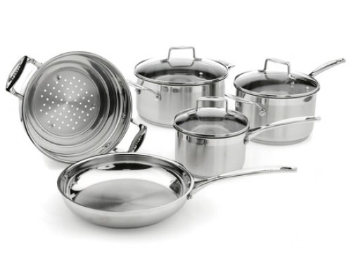 Scanpan Impact Stainless Steel Cookware Set, 5-Piece