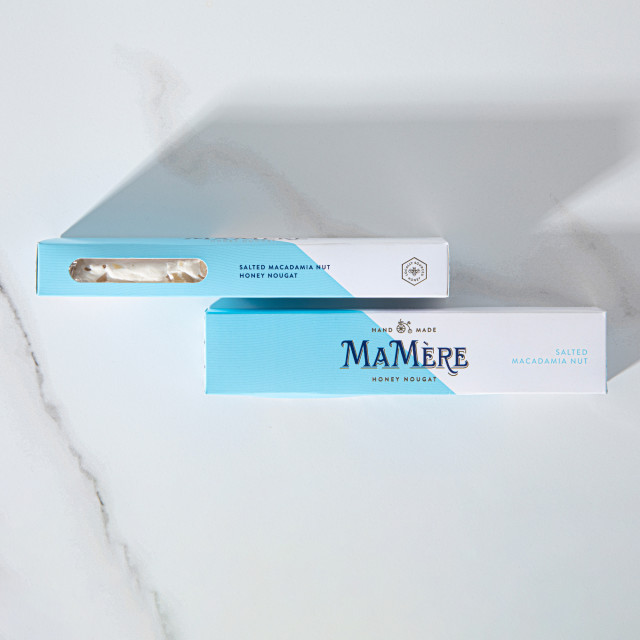 Ma Mere Confections Salted Macadamia Nut Nougat, 100g