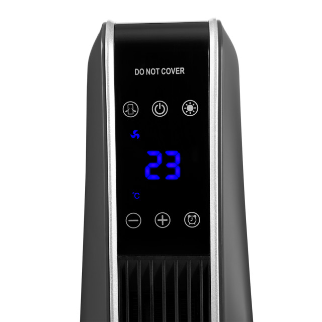 Russell Hobbs Ceramic Tower Heater - Grey detail