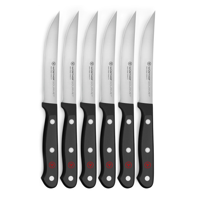 Wusthof Gourmet Steak Knife Set, Set of 6