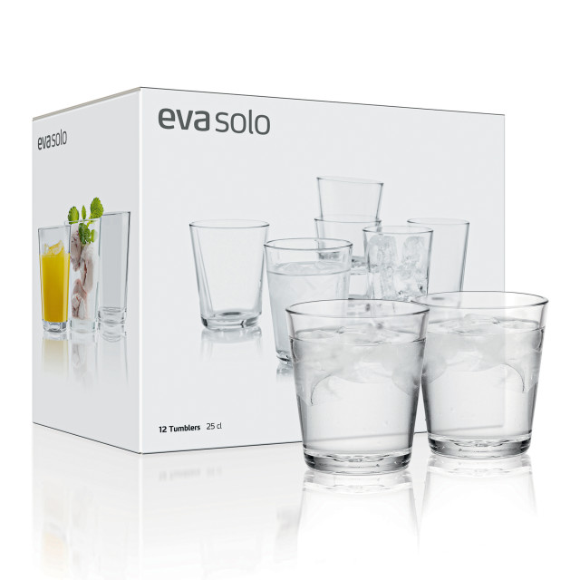 Eva Solo Drinking Glasses, Set of 12 packaging