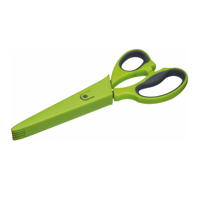 KitchenCraft Multi-Blade Herb Scissors angle