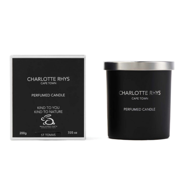 Charlotte Rhys St Tomas Candle with Silver Lid, 200g