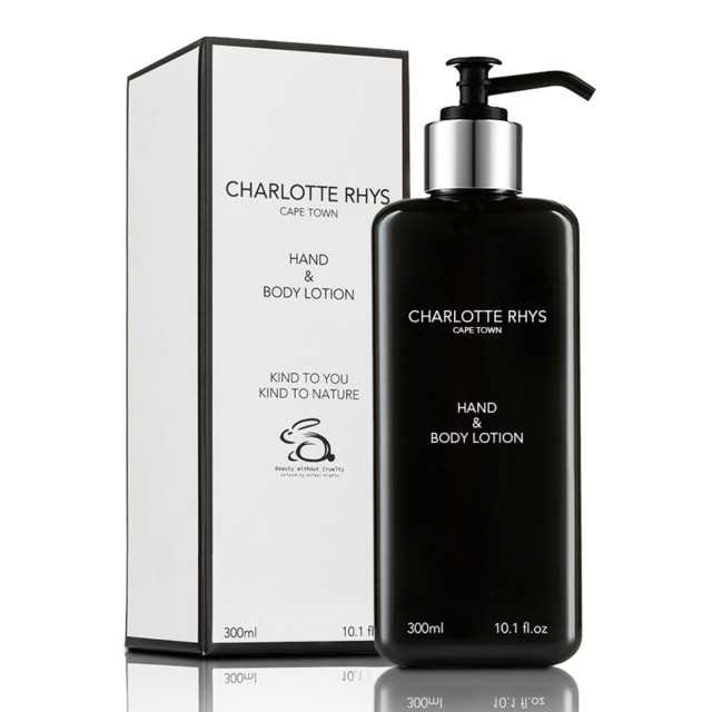 Charlotte Rhys No. 17 Hand & Body Lotion, 300ml Product Packaging