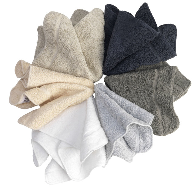 Terry Lustre Facecloth, 525gsm