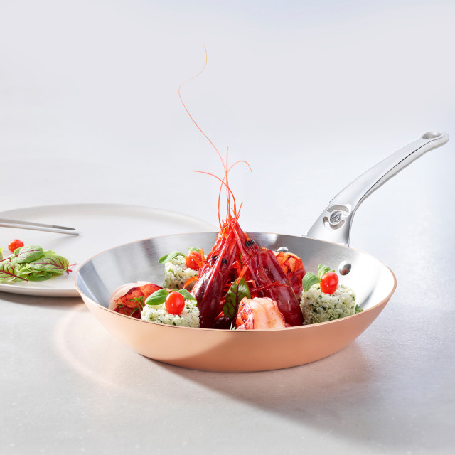 De Buyer Inocuivre Copper Frying Pan 24cm lifestyle