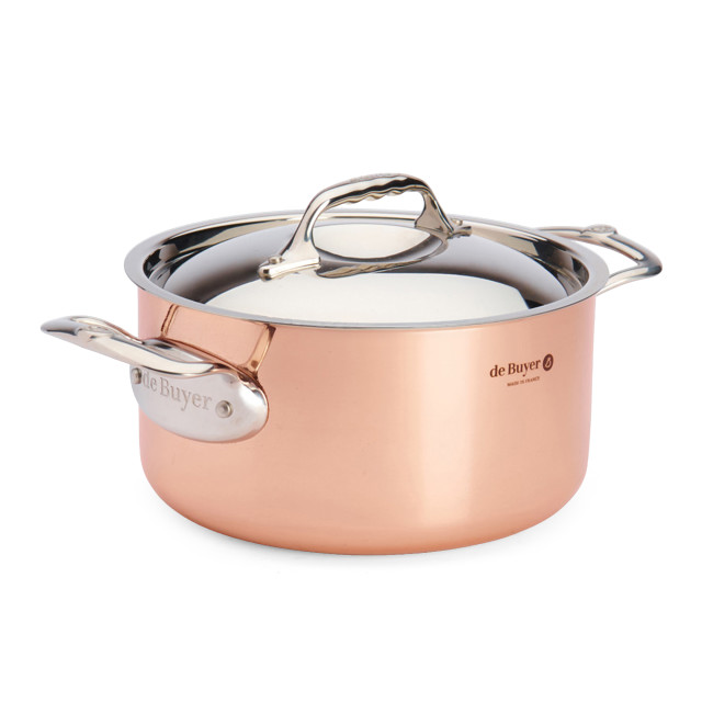 De Buyer Inocuivre Stewpan with Lid 20cm