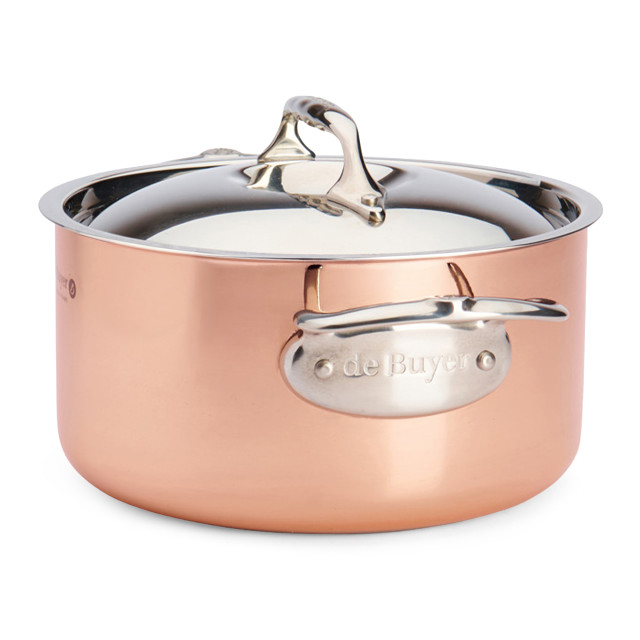 De Buyer Inocuivre Stewpan with Lid 20cm