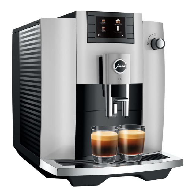 Jura E6 Automatic 1450W Bean to Cup Espresso Machine - 2022 in use