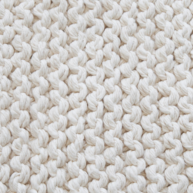 Amelia Jackson Chunky Knit Bath Mat, 60cm x 90cm detail
