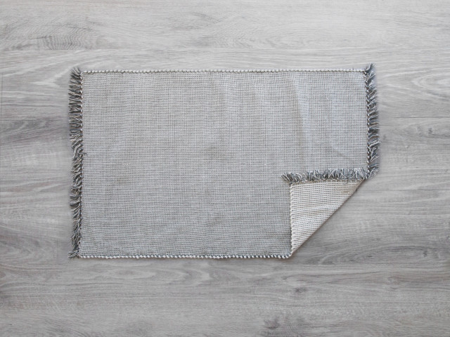 Amelia Jackson Dobby Bath Mat, 75cm x 120cm