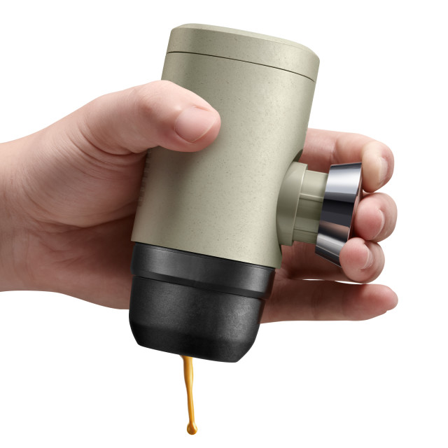 Wacaco Minipresso NS Coffee Maker with coffee