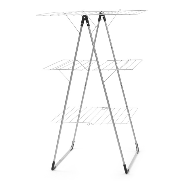 Brabantia Tower Drying Rack, 23m - Metallic Grey